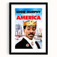 Retro Wall Art - Coming to America Movie Poster