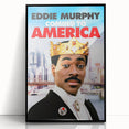 Retro Wall Art - Coming to America Movie Poster