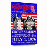 Aerosmith Bi-Centennial Concert Retro Wall Art – Vintage Poster Print