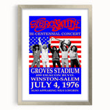 Aerosmith Bi-Centennial Concert Retro Wall Art – Vintage Poster Print