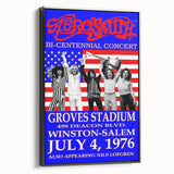 Aerosmith Bi-Centennial Concert Retro Wall Art – Vintage Poster Print