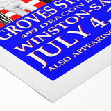 Aerosmith Bi-Centennial Concert Retro Wall Art – Vintage Poster Print