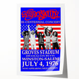Aerosmith Bi-Centennial Concert Retro Wall Art – Vintage Poster Print