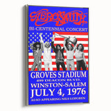 Aerosmith Bi-Centennial Concert Retro Wall Art – Vintage Poster Print