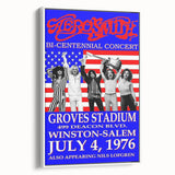 Aerosmith Bi-Centennial Concert Retro Wall Art – Vintage Poster Print