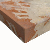 Classical Realism Painting - Woman and Dog at Table Art Print Canvas