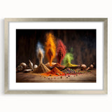Vibrant Spice Explosion - Bold & Colorful Kitchen Wall Art