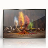 Vibrant Spice Explosion - Bold & Colorful Kitchen Wall Art