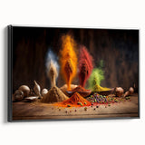 Vibrant Spice Explosion - Bold & Colorful Kitchen Wall Art