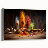 Vibrant Spice Explosion - Bold & Colorful Kitchen Wall Art