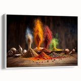 Vibrant Spice Explosion - Bold & Colorful Kitchen Wall Art