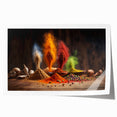 Vibrant Spice Explosion - Bold & Colorful Kitchen Wall Art
