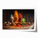 Vibrant Spice Explosion - Bold & Colorful Kitchen Wall Art