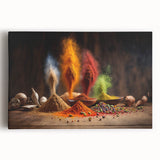 Vibrant Spice Explosion - Bold & Colorful Kitchen Wall Art