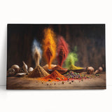 Vibrant Spice Explosion - Bold & Colorful Kitchen Wall Art