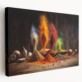 Vibrant Spice Explosion - Bold & Colorful Kitchen Wall Art