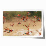 Extra large rolled print depicting a serene Namibian landscape, ideal for art wall dining room decor.