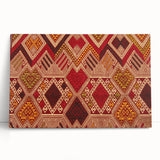 Black and white photo of Laos scenery on stretched canvas, ideal for kitchen wall art or bedroom ambiance.