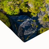 Large art of a Philippine landscape in black and white on stretched canvas, suitable for bedroom wall decor.