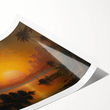 Extra large wall art featuring line art flowers in soft pastels on rolled print, ideal for large living room decor.