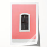 Rolled print of a vibrant Puerto Rican landscape with lush greenery and floral elements, ideal for art wall dining room.