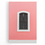 Black and white stretched canvas featuring a panoramic view of the Puerto Rican coastline, ideal for kitchen wall art.