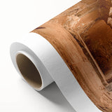 Art deco style Cyprus scenery on rolled canvas with soft pastel shades, suitable for nursery wall art.