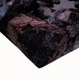 Black and white landscape art painting of Cumbria, England on large stretched canvas, ideal for bedroom wall art.