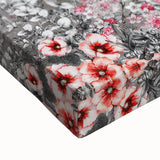 Large art of a black and white Paris landscape on stretched canvas, ideal for bedroom wall decor.