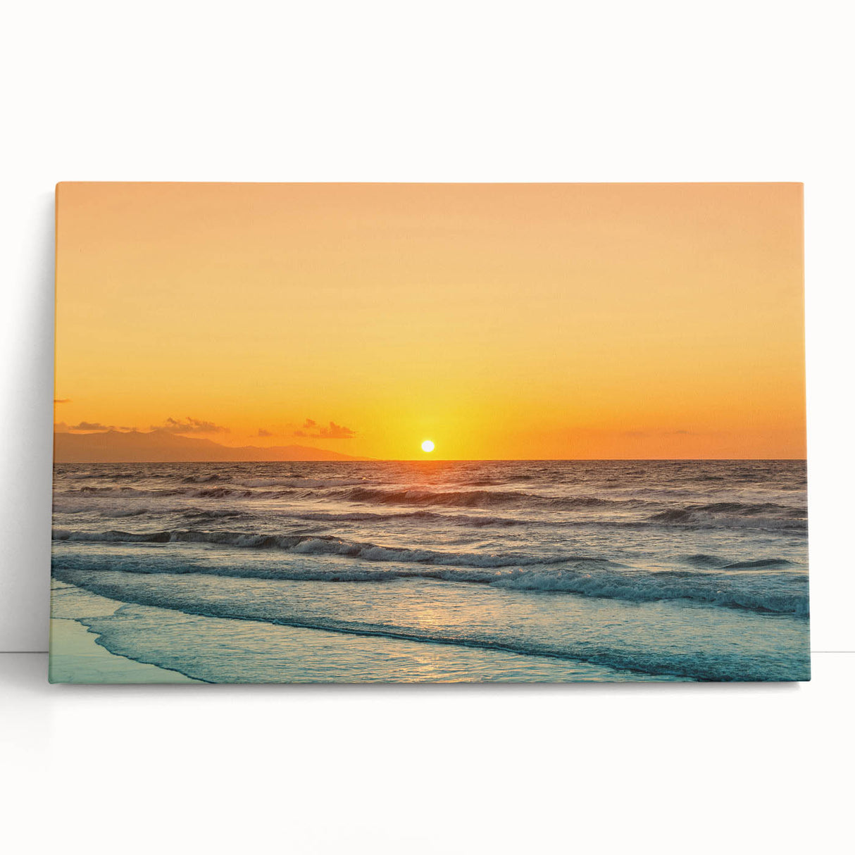 Black and white photo of Crete, Greece on stretched canvas, ideal for kitchen wall art.