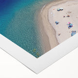 Art Deco poster of Sicilian landscape in muted earth tones on rolled canvas, suitable for dining room wall art.