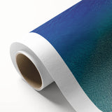 Art deco poster of Sicilian landscape in pastel shades on rolled canvas, ideal for nursery wall art.