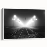 Vintage poster art of a European scene in Latvia on a framed canvas, featuring a colorful palette.