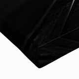 Large art depicting a black and white Latvian landscape on stretched canvas, ideal for bedroom wall decor.