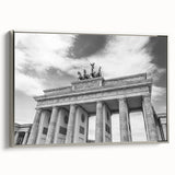 Framed canvas landscape art painting depicting the Vatican.