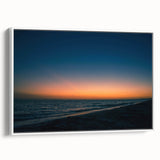 Vintage poster art featuring a colorful Yucatan scenery on a white-framed, extra-large canvas, ideal for living room decor.