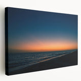 Scenic Yucatan landscape on large stretched canvas, featuring vivid green and blue tones, ideal for kitchen wall art.