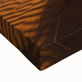 Black and white landscape art painting of Dubai skyline on stretched canvas, ideal for bedroom wall art.