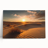 Black and white stretched canvas of Dubai skyline, ideal for kitchen wall art or bedroom ambiance.