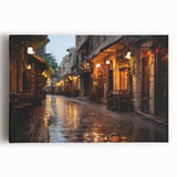 Black and white photo of Jordanian landscape on large stretched canvas, suitable for kitchen wall art.