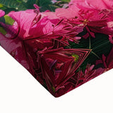 Large art of a black and white landscape painting of Bora Bora on stretched canvas, ideal for bedroom wall decor.