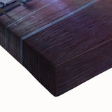 Black and white landscape art painting of Auckland on stretched canvas, ideal for bedroom wall decor.