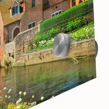 Large abstract wall art depicting the Canterbury, New Zealand scenery in muted earth tones on acrylic glass.