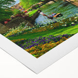 Art deco poster featuring a serene Canterbury, New Zealand landscape on rolled canvas, ideal for dining room wall art.