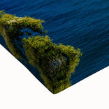 Large art of a Brazilian landscape in black and white on stretched canvas, suited for bedroom wall decor.