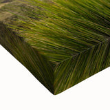 Black and white landscape art painting of Ecuadorian scenery on large stretched canvas, ideal for bedroom wall decor.