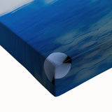 Black and white large art canvas featuring a serene Lake Tahoe landscape, ideal for bedroom wall decor.