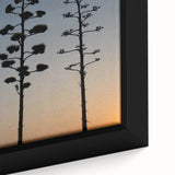 Extra large framed canvas of Los Angeles with textured, colorful art on a black background, suitable for living room decor.