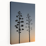 Los Angeles cityscape on large stretched canvas with soft gray and blue tones, suitable for kitchen wall art.