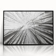 Large abstract wall art depicting Aspen, Colorado scenery in muted earth tones on a framed acrylic.